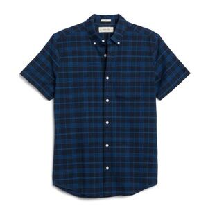NWOT Blue and Black Plaid Hawker Rye Shirt Size XL Tall